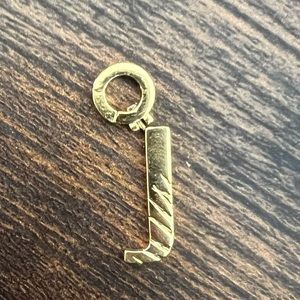 New Gorjana Alphabet Parker Charm - J!